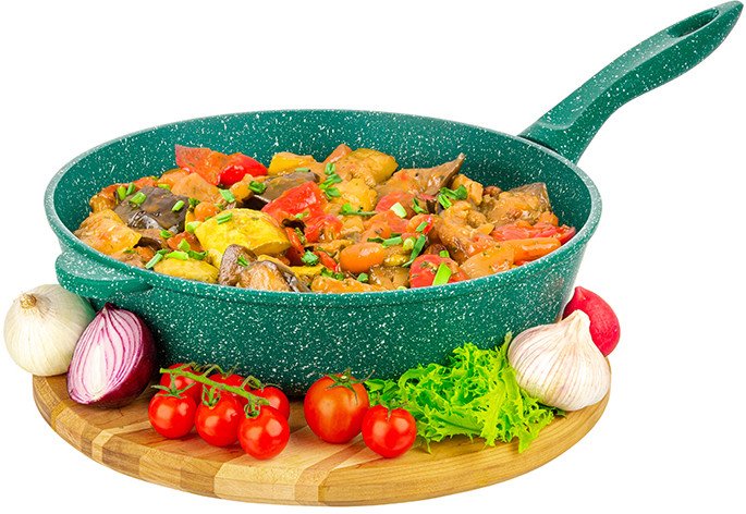 Сковорода Elan Gallery Гармония вкуса 120638 (изумруд)