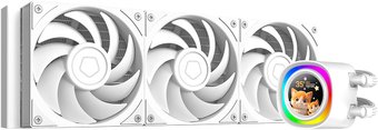Система жидкостного охлаждения для процессора ID-Cooling FX360 LCD PE White