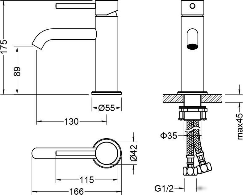 Смеситель Aquatek Европа AQ1310BGM
