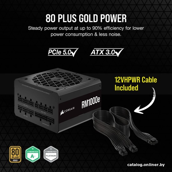 Блок питания Corsair RM1000e CP-9020264-EU
