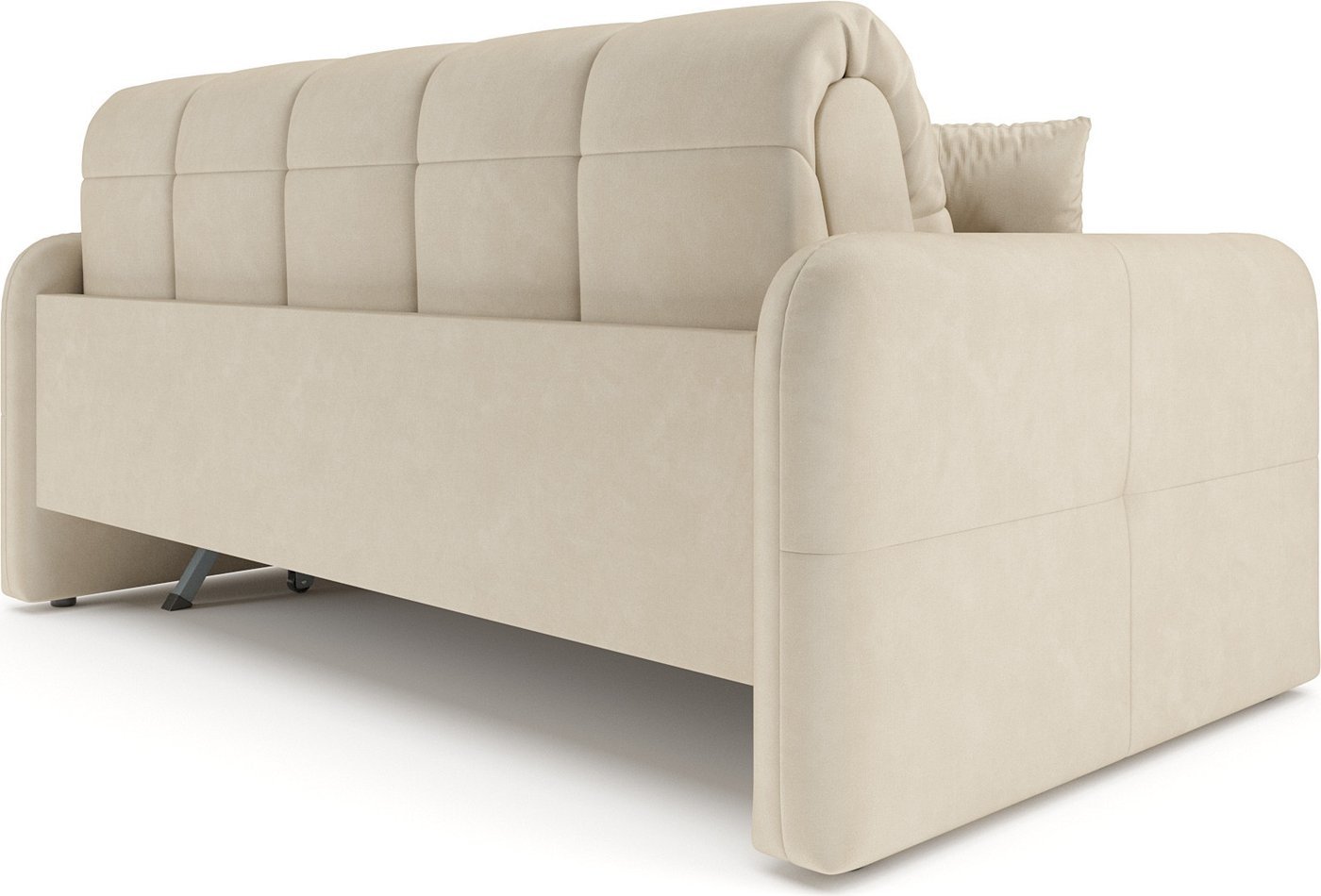 Диван Мебель-АРС Аккордеон Свег ППУ 140x200 (бархат бежевый Star Velvet 6 Light Beige)