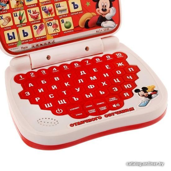 Развивающая игрушка Disney Умный компьютер. Микки Маус и друзья 1406043