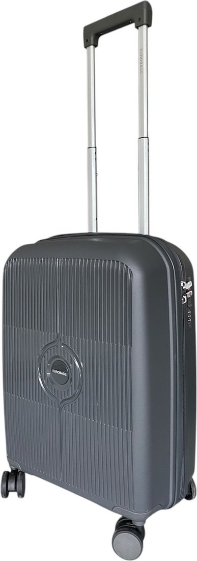Чемодан-спиннер Eurobags PP-N98 (S, графитовый)