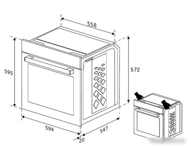 Электрический духовой шкаф Hotpoint FE9 831 JSH WHG
