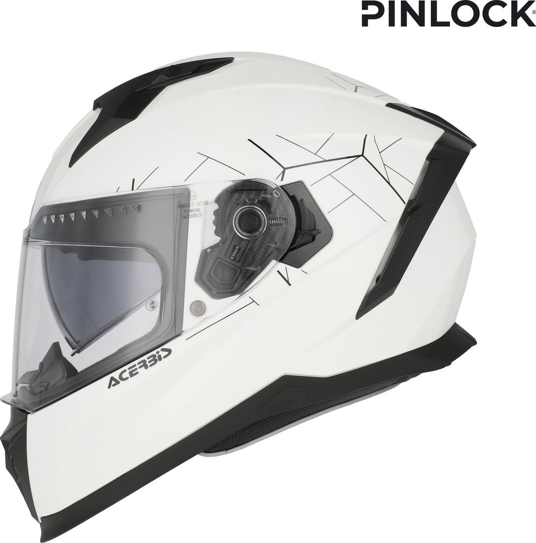 Мотошлем Acerbis X-Way 0025402.030.061 (XS, белый)