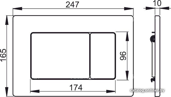 Панель смыва Alcaplast M279