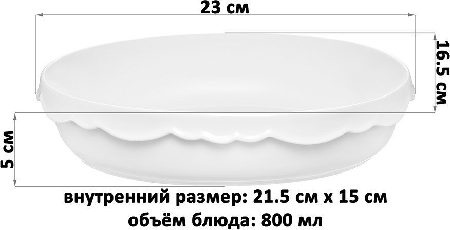 Блюдо Elan Gallery Айсберг 620243