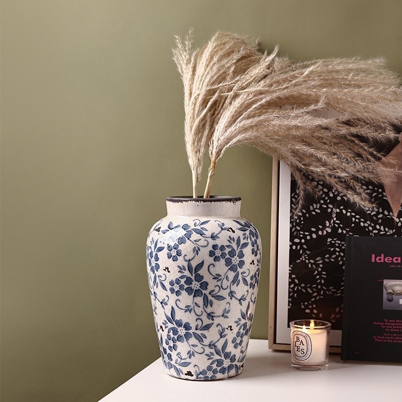 Ваза Merry Bear Home Decor Гжель 50006378