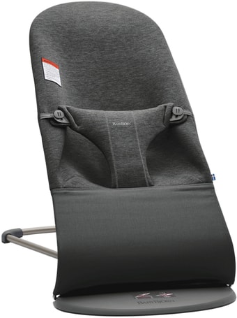 Шезлонг BabyBjorn Bouncer Bliss (ткань 3D jersey, charcoal grey)