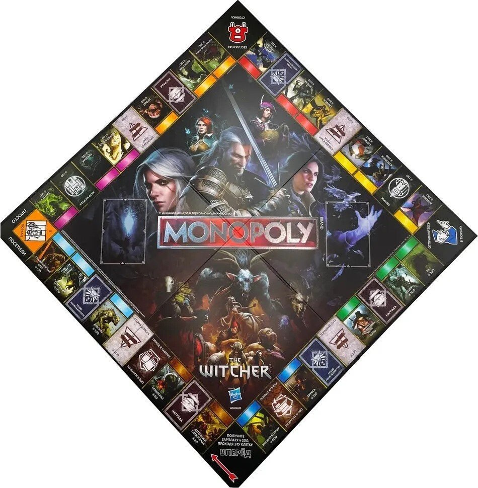 Настольная игра Hasbro Монополия. Ведьмак (The Witcher)