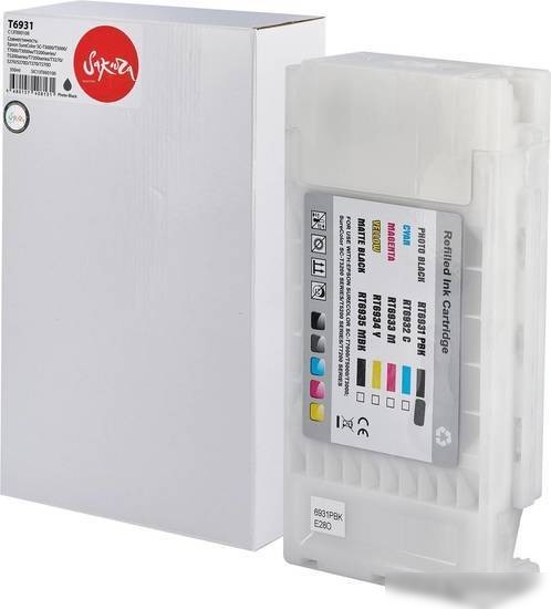 Картридж Sakura Printing SIC13T693100 (аналог Epson T6931 Photo Black)