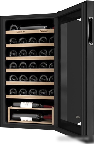 Винный шкаф Libhof Gourmet GM-33 black
