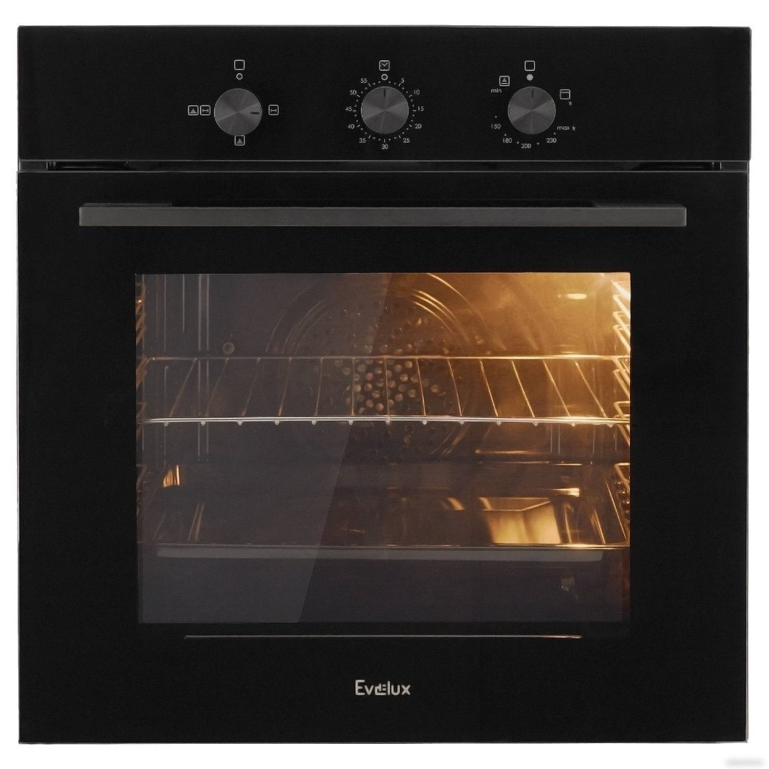 Газовый духовой шкаф Evelux GSO 604 B