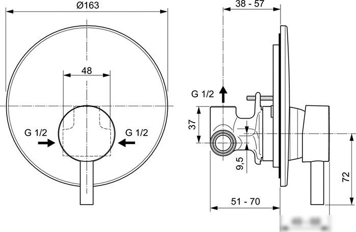 Смеситель Ideal Standard Ceraline A6940AA