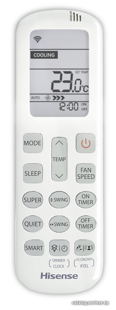 Кондиционер Hisense Zoom DC Inverter AS-18UW4RMSKB01 Wi-Fi