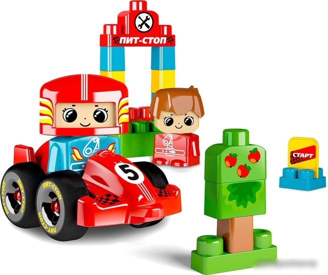 Конструктор Десятое королевство Baby Blocks 03909 Пит-стоп