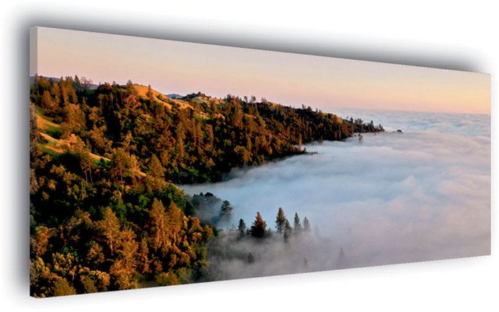 Картина Stamprint Горы в тумане NR005 (65x150)