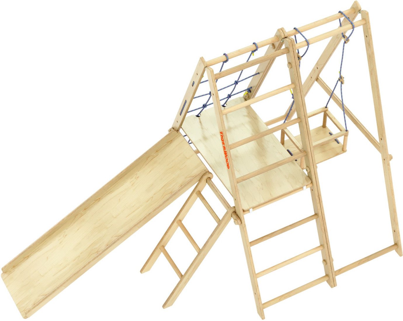 Детский спортивный комплекс Tigerwood Ecopark Plus E-lite (богатый натуральный)