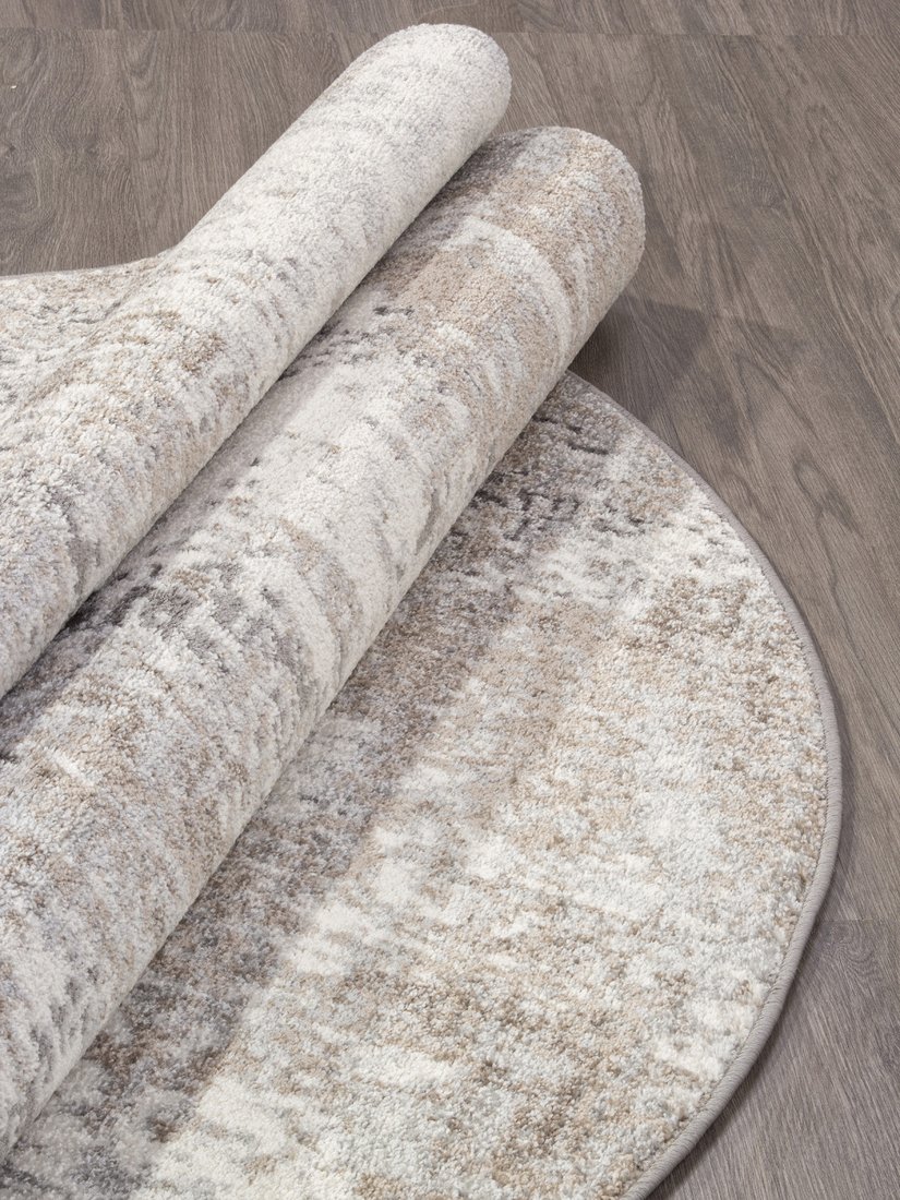 Ковер для жилой комнаты Merinos Montana F106-OVAL-BEIGE (3х4)