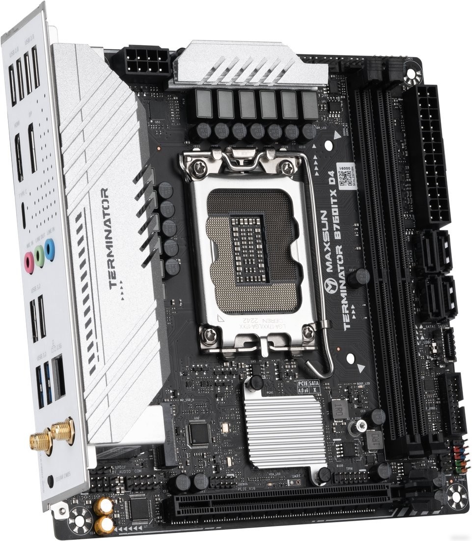 Материнская плата Maxsun Terminator B760ITX D4 WIFI