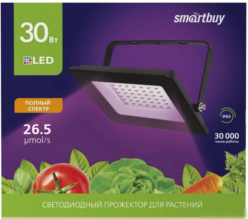 Лампа для растений SmartBuy SBL-FLFITO-30-65K