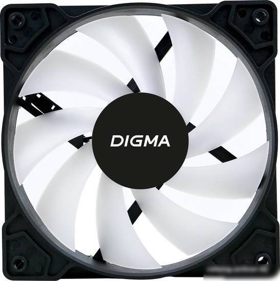 Вентилятор для корпуса Digma DFAN-FRGB1