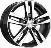 Литые диски K&K Rassvet 16x6.5" 5x112мм DIA 57.1мм ET 46мм Алмаз черный