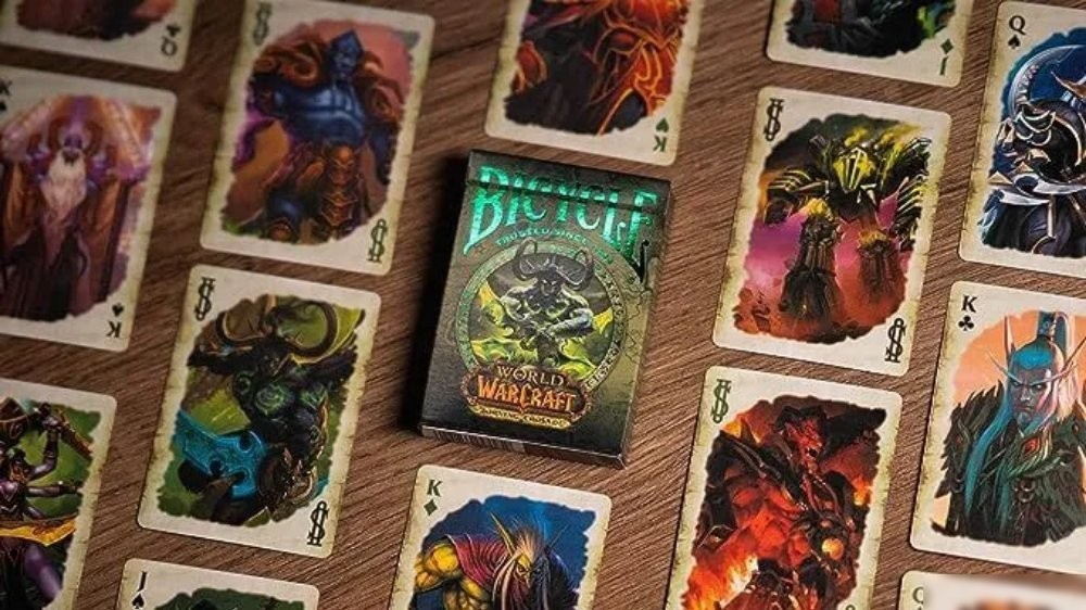Игральные карты Bicycle World of Warcraft Burning Crusade Standard Index 10037566