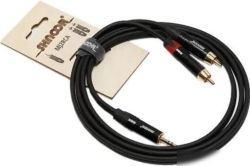Кабель Shnoor MJ2RCA-6m