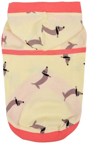 Футболка Puppia Sammy с капюшоном PAWA-TS1949-YE-S (желтый)