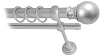 Карниз для штор Lm Decor Тифани 037 2р гладкий 25/16мм (сатин, 3.6м)