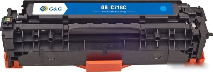 Картридж G&G GG-C718C (аналог Canon C718C)