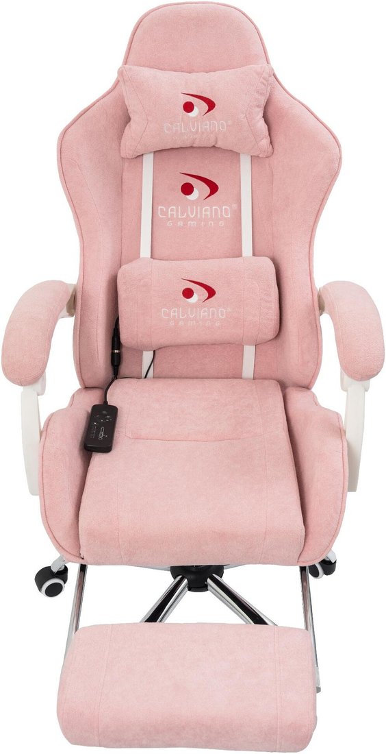 Игровое (геймерское) кресло Calviano Avanti Ultimato (pink fabric)