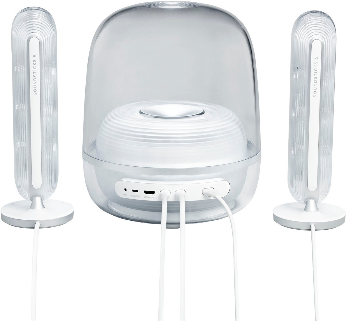 Акустика Harman/Kardon SoundSticks 5 (белый)