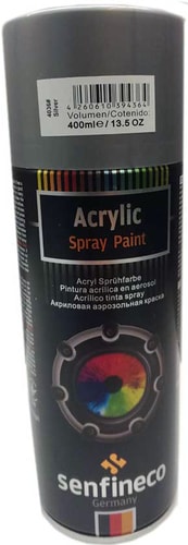 Эмаль Senfineco Acrylic серебристый 400мл 4036