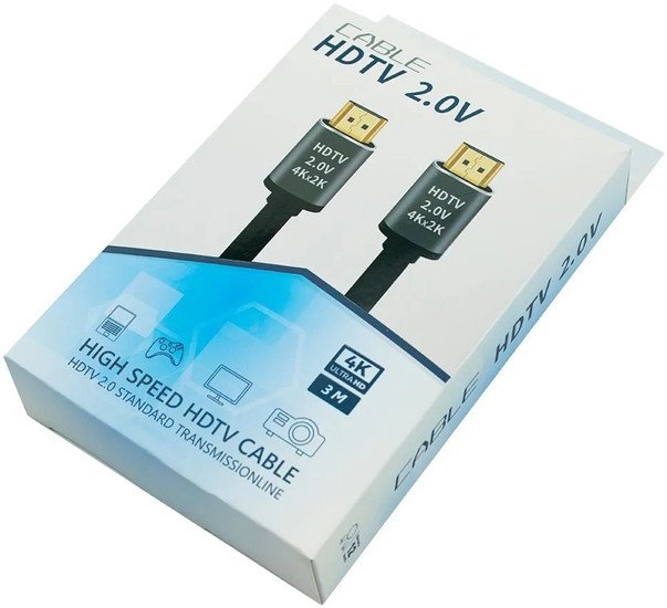 Кабель SIPU CCS HDMI - HDMI 4k (3 м, черный)