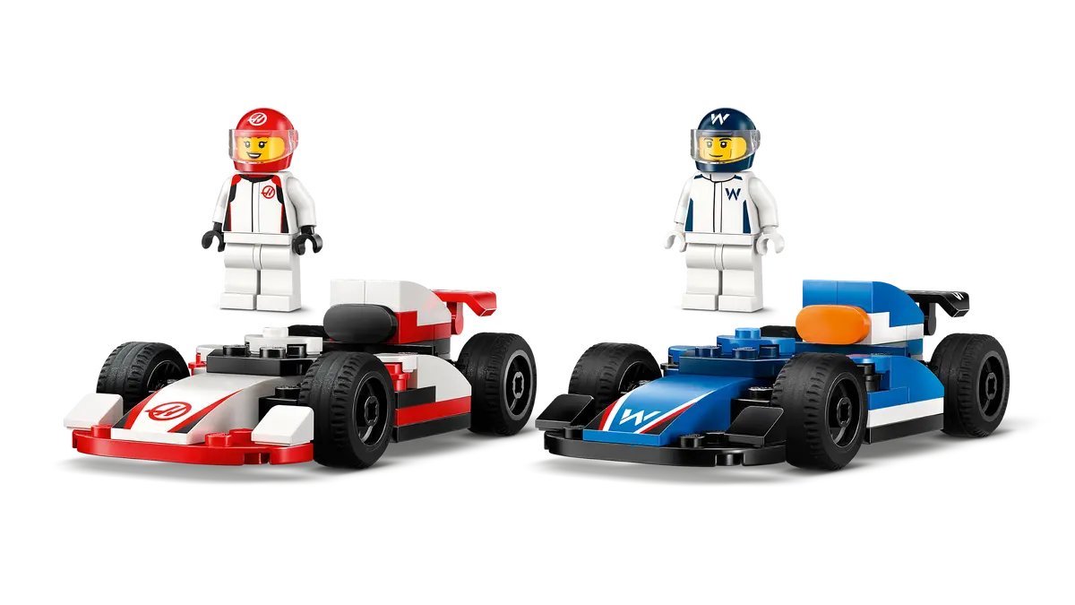 Конструктор LEGO City Formula 1 Гоночные автомобили Williams и Haas 60464