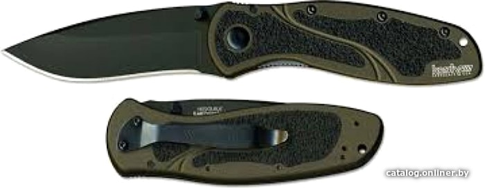 Складной нож Kershaw 1670Olblk Olive Drab Blur