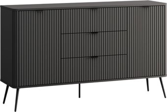 Тумба Arvento Rondo 2D3S (графит/дарк грей)