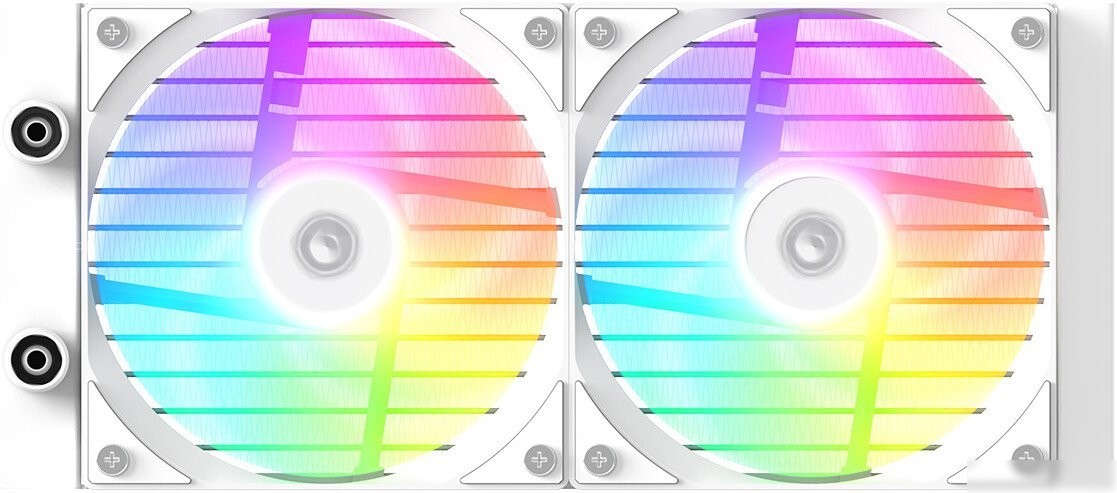 Система жидкостного охлаждения для процессора ID-Cooling FX240 LCD White
