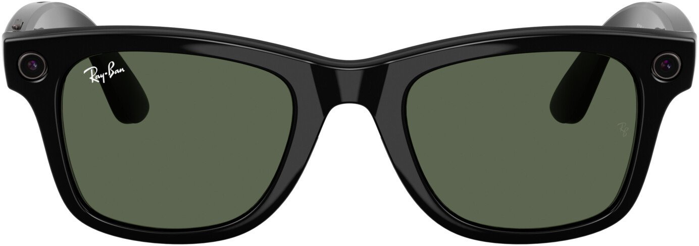 Умные очки Ray-Ban Meta Wayfarer Gen 2 RW4012 (черный глянцевый/зеленый)