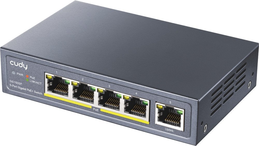 Неуправляемый коммутатор Cudy GS1005P 1.0