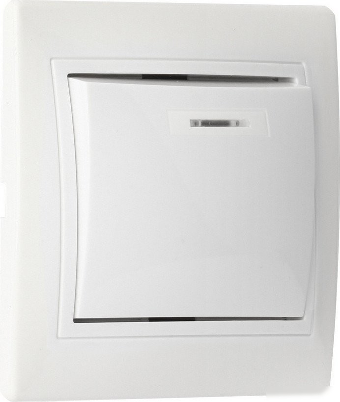 Выключатель SmartBuy Венера SBE-01w-10-SW1-1
