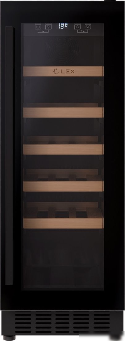 Винный шкаф LEX LWD3020BL