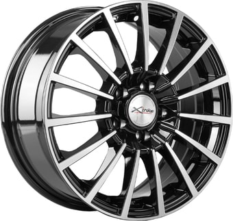 Литые диски X'trike X-106 15x6.5" 5x112мм DIA 57.1мм ET 45мм BK/FP