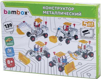Конструктор BamBox Строительная техника 5в1 666370 (139эл)