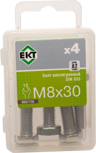 Набор болтов ЕКТ B007730