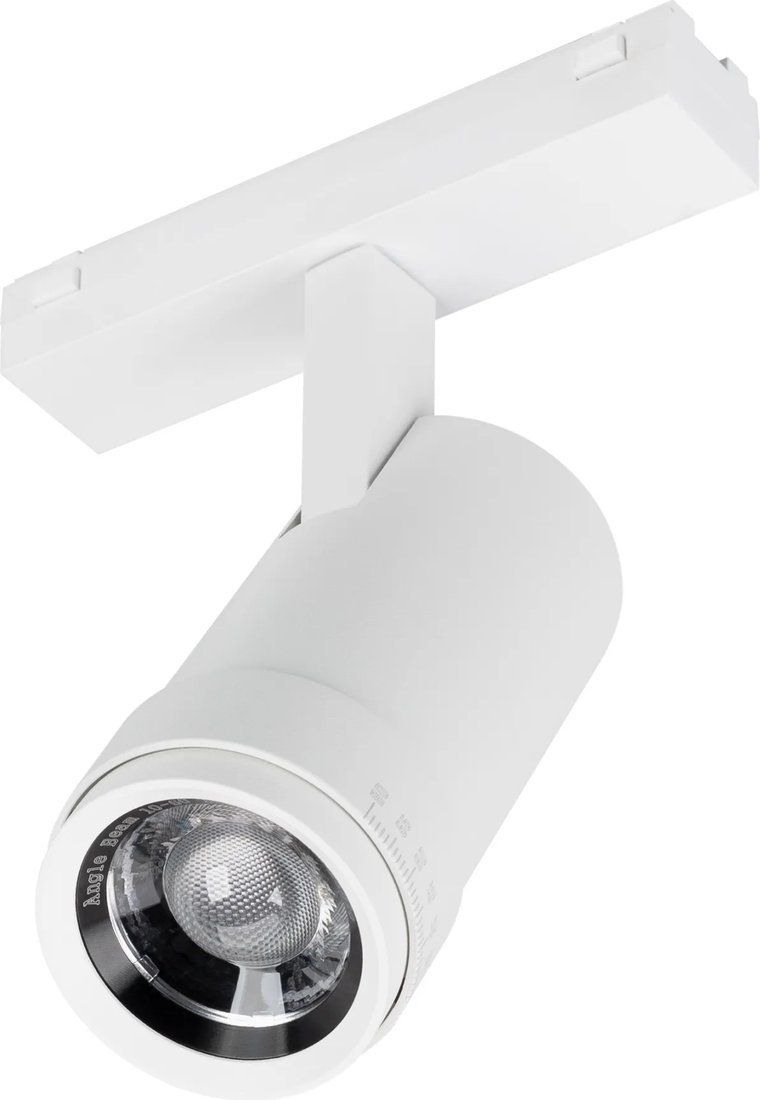 Трековый светильник Arlight MAG-VIBE-SPOT-ZOOM-R47-10W Warm3000 WH 20-55deg 044484