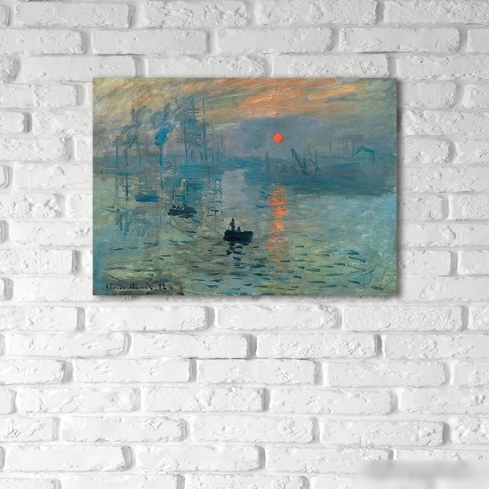 Картина Stamprint Впечатление К. Моне PT014 (50x70)
