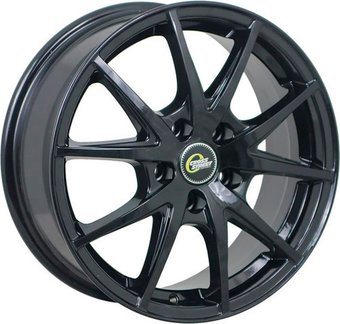 Литые диски Cross Street CR-17 16x6.5" 4x100мм DIA 60.1мм ET 50мм Black